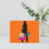 Ladyboy-Postkarte Postkarte (Stehend Vorderseite)