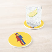 Ladyboy/Tomboy-Toilette ⚠ thailändisches Zeichen ⚠ Untersetzer (Seite)