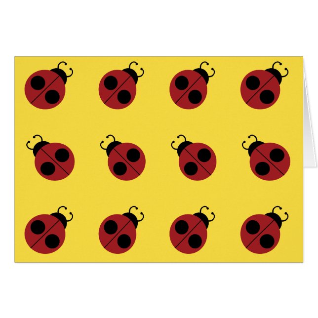 Ladybug 60er Retro cool (Vorderseite (Horizontal))