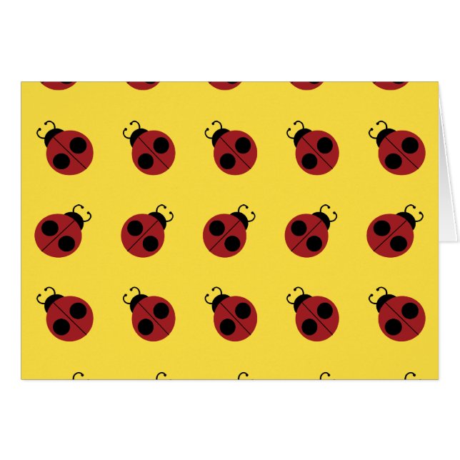 Ladybug 60er Retro cool (Vorderseite (Horizontal))