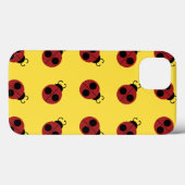 Ladybug 60er Retro cool Case-Mate iPhone Hülle (Rückseite (Horizontal))