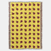 Ladybug 60er Retro cool Decke (Vorderseite Vertikal)