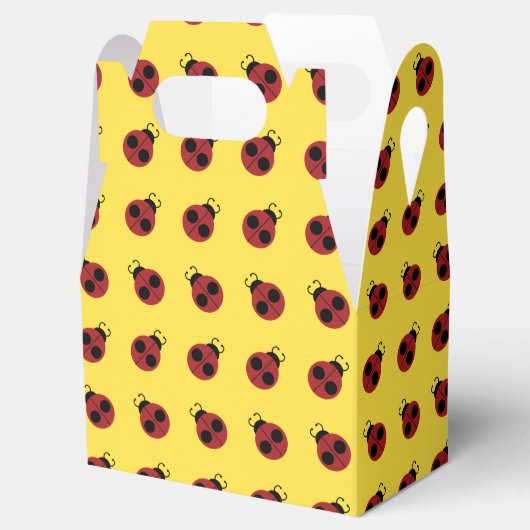 Ladybug 60er Retro cool Geschenkschachtel (Geöffnet)