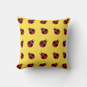 Ladybug 60er Retro cool Kissen