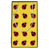 Ladybug 60er Retro cool Kleine Geschenktüte (Vorderseite)