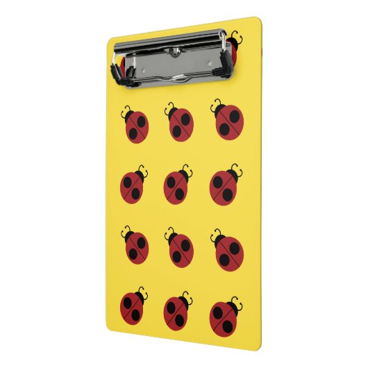 Ladybug 60er Retro cool Mini Klemmbrett (Gewinkelt2)