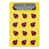 Ladybug 60er Retro cool Mini Klemmbrett (Vorderseite)