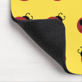 Ladybug 60er Retro cool Mousepad (Ecke)