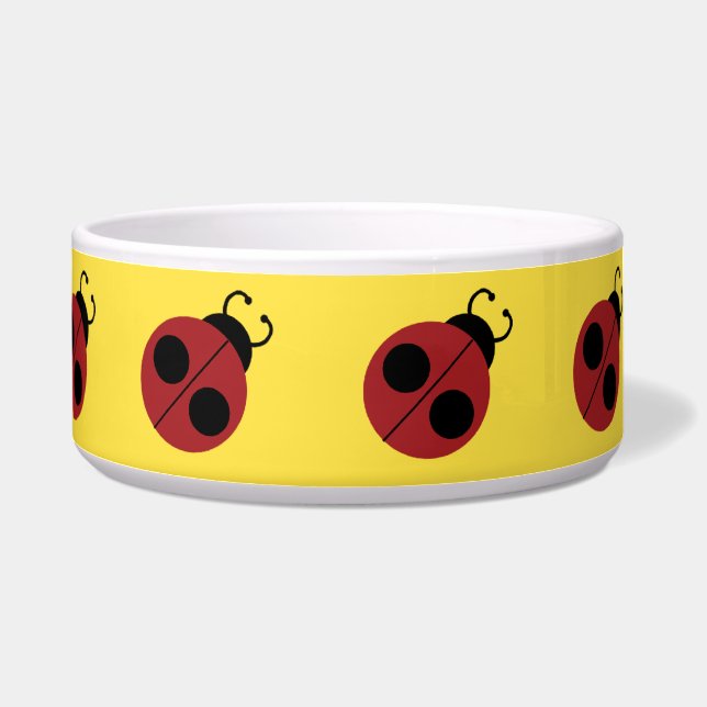 Ladybug 60er Retro cool Napf (Links)