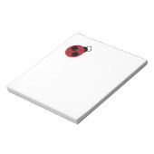 Ladybug 60er Retro cool Notizblock (Rotiert)