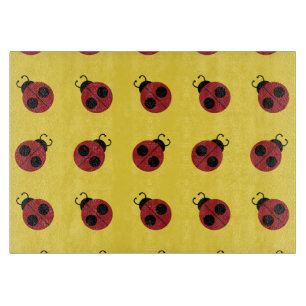 Ladybug 60er Retro cool Schneidebrett