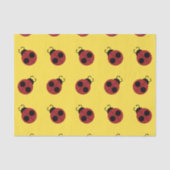Ladybug 60er Retro cool Seidenpapier (Vorderseite)