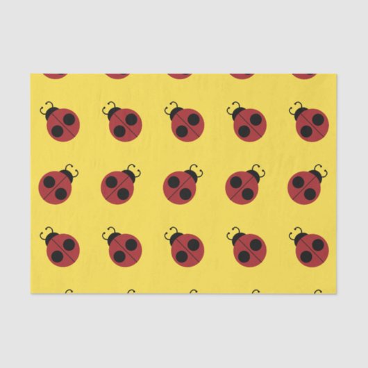 Ladybug 60er Retro cool Seidenpapier (Vorderseite)