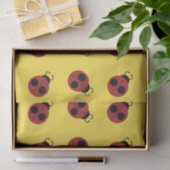 Ladybug 60er Retro cool Seidenpapier (Geschenk)
