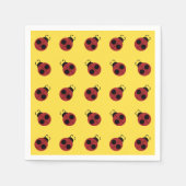 Ladybug 60er Retro cool Serviette (Vorderseite)