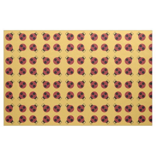Ladybug 60er Retro cool Stoff (Yard (91,4 cm))