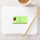 Ladybug Address Labels Adressaufkleber (Insitu)