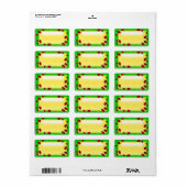 Ladybug Adressaufkleber (Vorne)