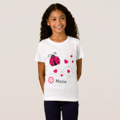 Ladybug ändere deinen Namen T-Shirt (Vorne ganz)