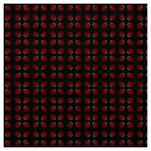 Ladybug Art Fabric Ladybird Fabric Cotton oder Pol Stoff (Muster)