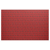 Ladybug Art Fabric Ladybird Fabric Cotton or Poly Stoff (Yard (91,4 cm))