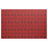 Ladybug Art Fabric Ladybird Fabric Cotton or Poly Stoff (Fat Quarter (45,7 x 55,9 cm))