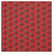 Ladybug Art Fabric Ladybird Fabric Cotton or Poly Stoff (Muster)