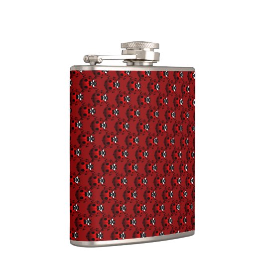 Ladybug Art Flask Custom Ladybug Drink Flasche Flachmann (Rechts)