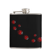 Ladybug Art Flask Custom Ladybug Drink Flasche Flachmann (Vorderseite)