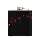 Ladybug Art Flask Custom Ladybug Drink Flasche Flachmann (Rückseite)
