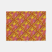 Ladybug Art Fleecedecke (Vorderseite (Horizontal))