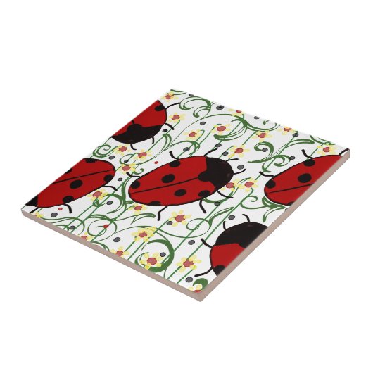 Ladybug Art Fliese (Seite)