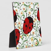Ladybug Art Fotoplatte (Seite)