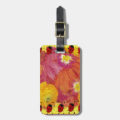 Ladybug Art Gepäckanhänger (Vorderseite vertikal)