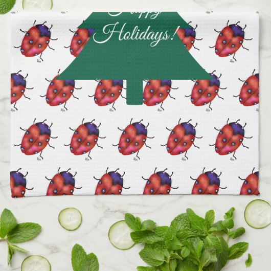 LADYBUG ART GESCHIRRTUCH (Gefaltet)