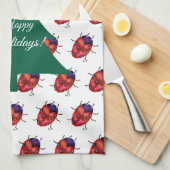 LADYBUG ART GESCHIRRTUCH (Viertel Falte)