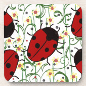 Ladybug Art Getränkeuntersetzer (Vorderseite)