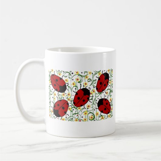 Ladybug Art Kaffeetasse (Links)