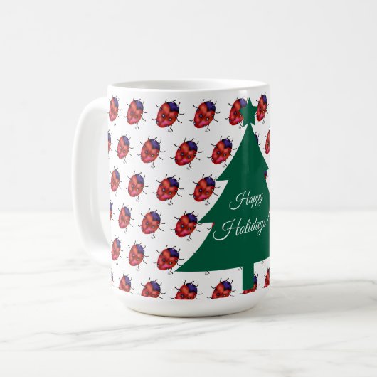 LADYBUG ART KAFFEETASSE (Vorderseite Links)