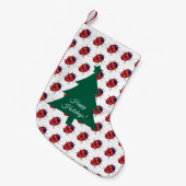 LADYBUG ART KLEINER WEIHNACHTSSTRUMPF (Vorderansicht (hängend))