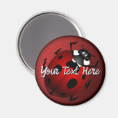 Ladybug Art Magnet Custom Ladybug Kühlschrankmagne (Vorderseite/Rückseite)