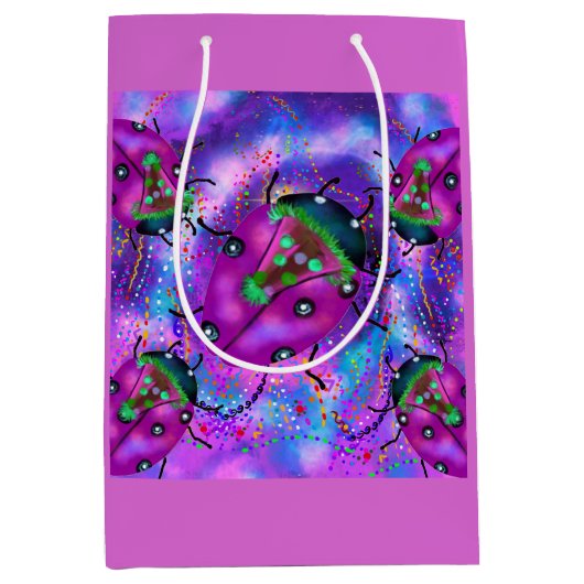 LADYBUG ART MITTLERE GESCHENKTÜTE (Vorderseite)