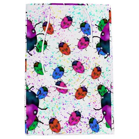 LADYBUG ART MITTLERE GESCHENKTÜTE (Vorderseite)