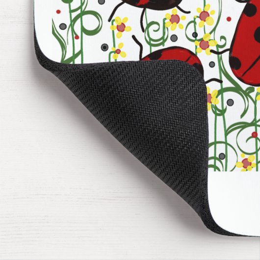 Ladybug Art Mousepad (Ecke)