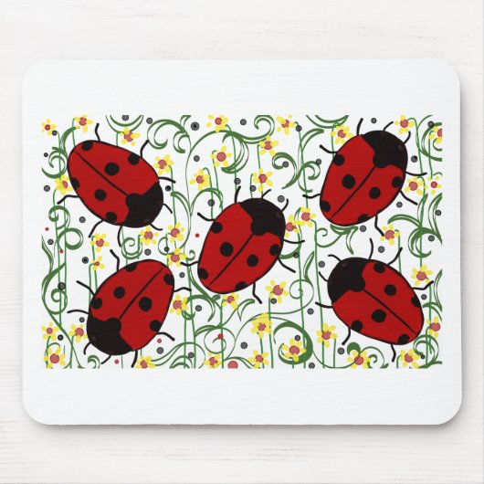 Ladybug Art Mousepad (Vorne)