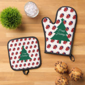 LADYBUG ART OFENHANDSCHUH & Topflappen-Set (Oben Unten)