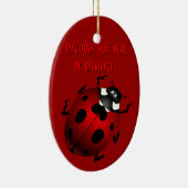 Ladybug Art Ornament Bug Keepsake Ladybug Gifts (Rechts)