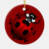 Ladybug Art Ornament Bug Keepsake Ladybug Gifts (Vorne)