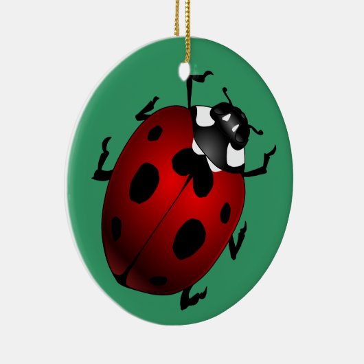 Ladybug Art Ornament Bug Keepsake Ladybug Gifts (Rechts)