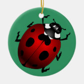 Ladybug Art Ornament Bug Keepsake Ladybug Gifts (Vorne)